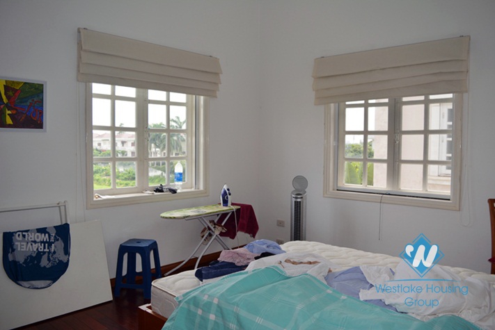Well maintained furnished villa for rent in Ciputra, Tay Ho, Hanoi